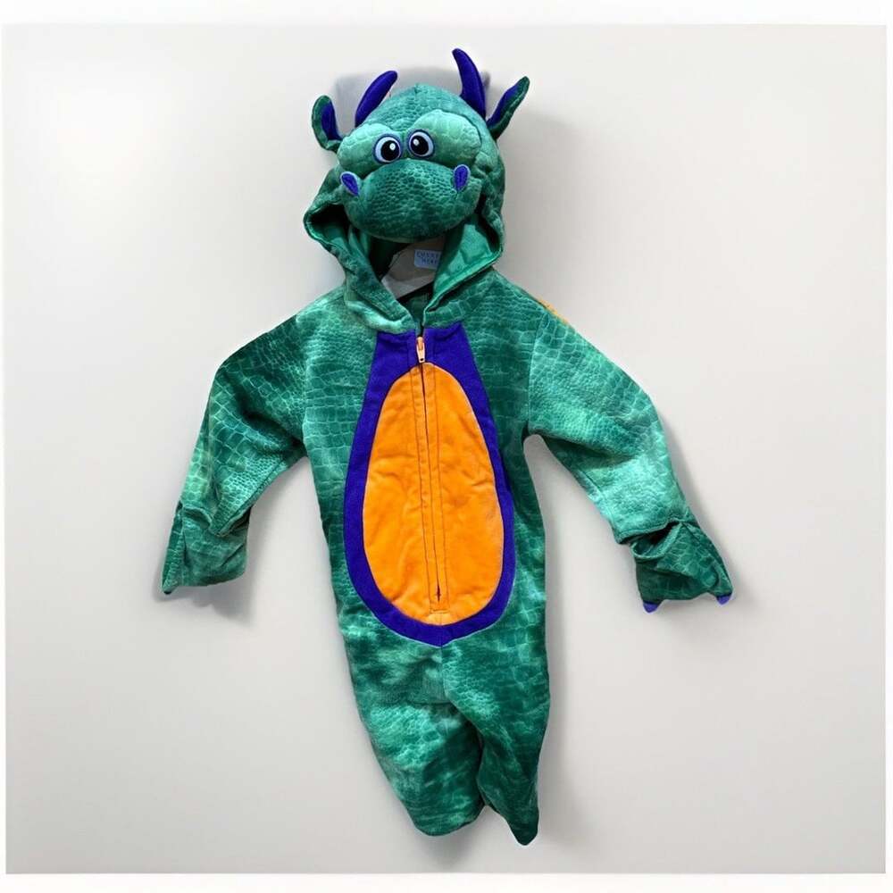 Dragon Halloween Costume Baby /Child SZ 12M Green Plush Toys R Us Koala Kids